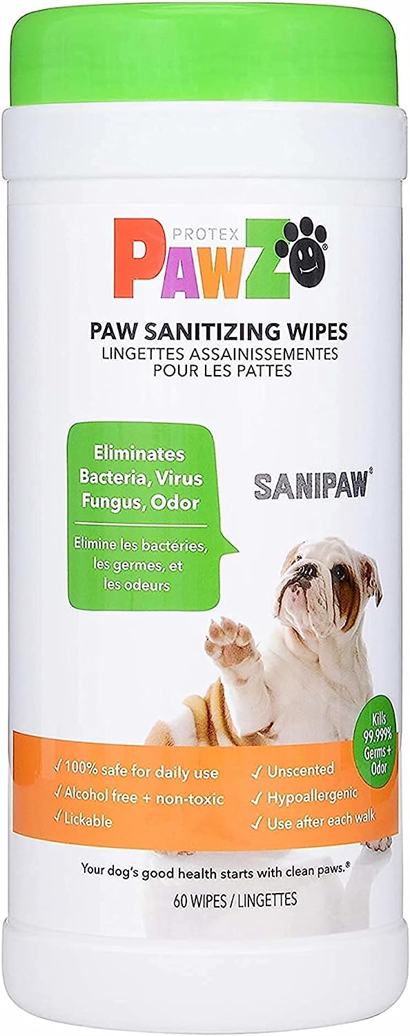 Paw wipes for sales allergies