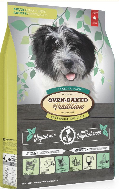 Oven Baked Tradition Small Breed Vegan Dog Food 10lbs