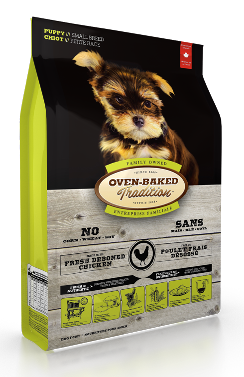 Oven Baked Tradition Puppy Food for Small Breeds Chicken The