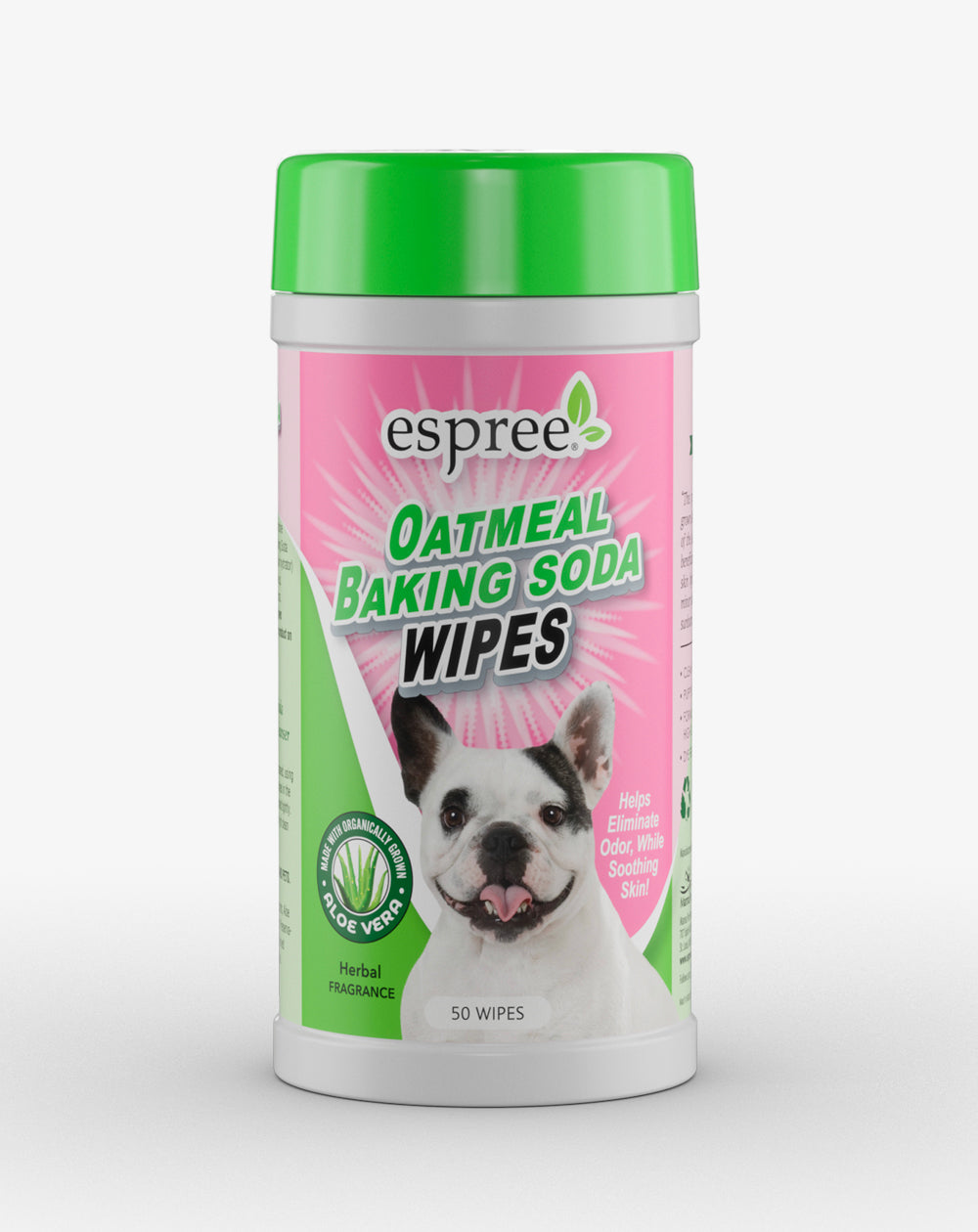 Espree Oatmeal Baking Soda Wipes for Dogs (50ct)