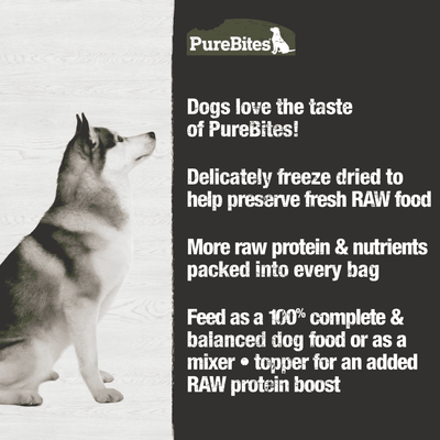 PureBites for Dogs - Beef Freeze Dried Food Topper