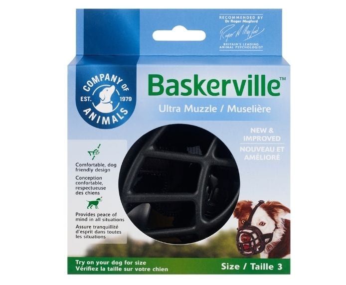 Company of Animals Baskerville Ultra Muzzles (Black)