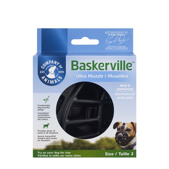 Company of Animals Baskerville Ultra Muzzles (Black)