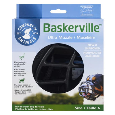 Company of Animals Baskerville Ultra Muzzles (Black)