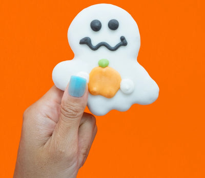 Halloween pumpkin cookies ghost cookies enjoy treats for your dog too