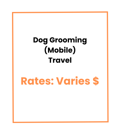 Dog Grooming (Mobile) Travel