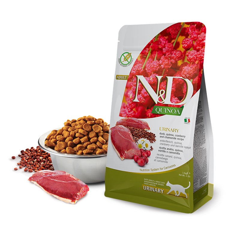 Nourriture sèche pour chats sans céréales Farmina N&D Quinoa