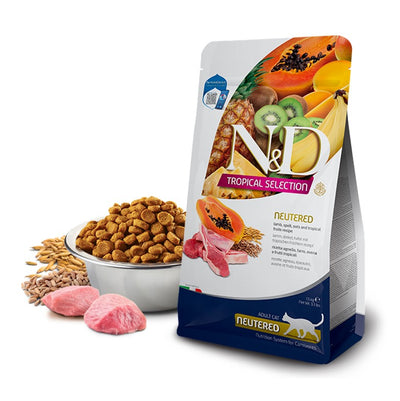 Farmina N&D Tropical Selection Nourriture sèche pour chats sans céréales