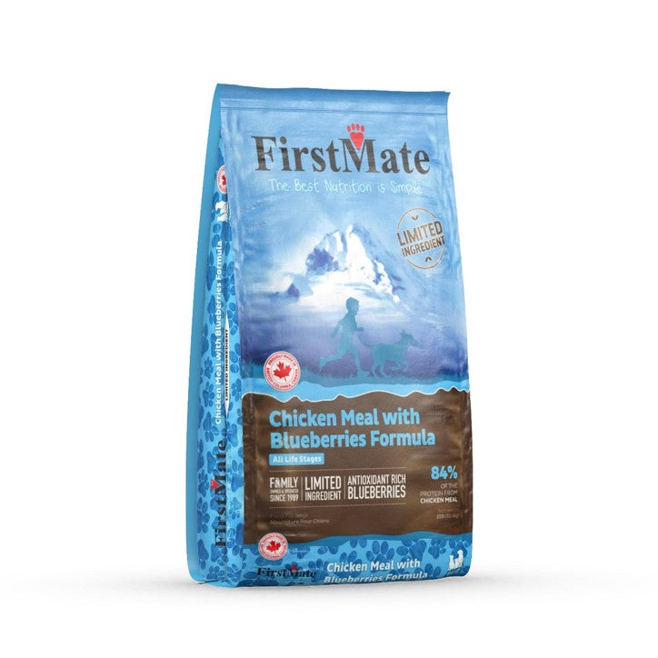 FirstMate Limited Ingredient Chicken Meal with Blueberries Formula Dog Food