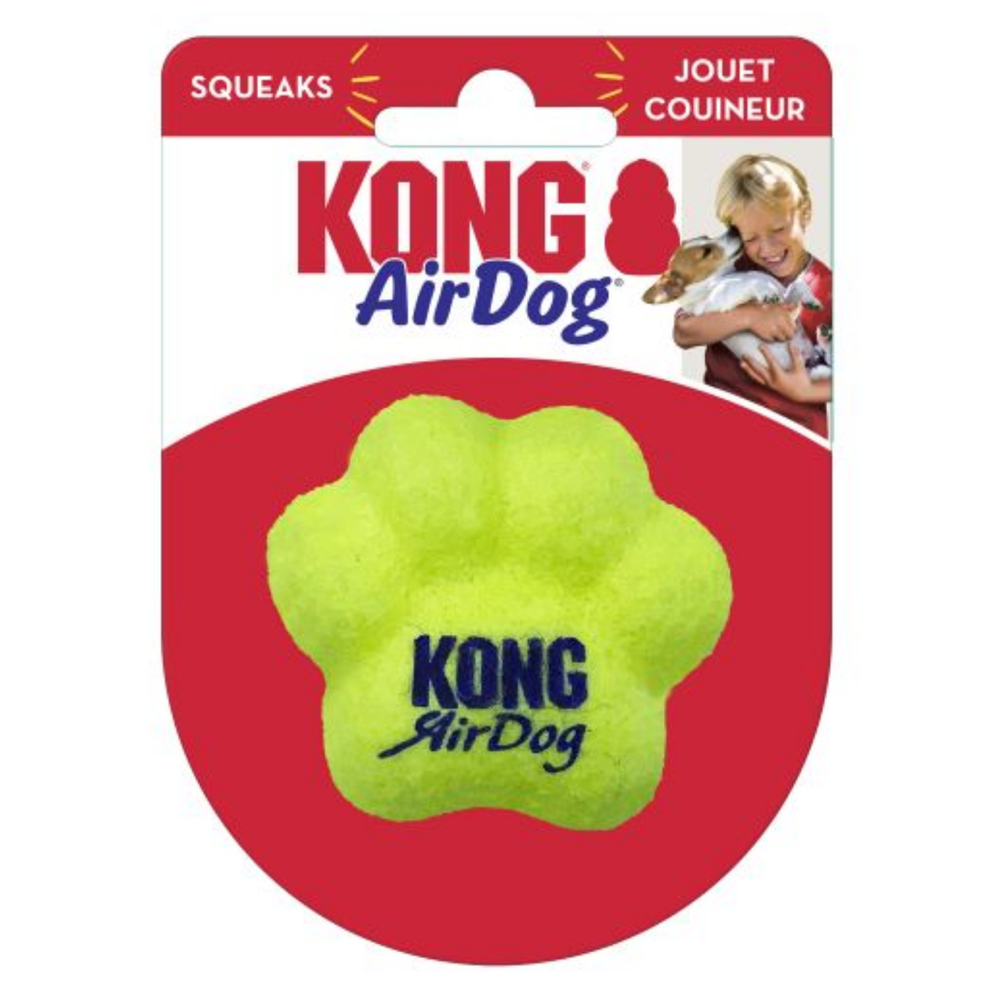 Kong AirDog Squeaker Paw Dog Toy