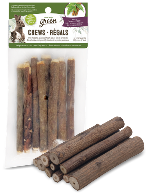 Living World Green Chews (Neem Wood Sticks)