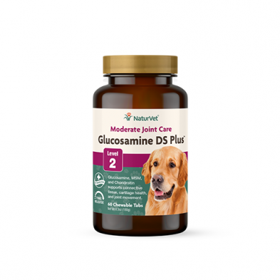 NaturVet Glucosamine DS Plus Comprimés à Croquer pour Chiens et Chats