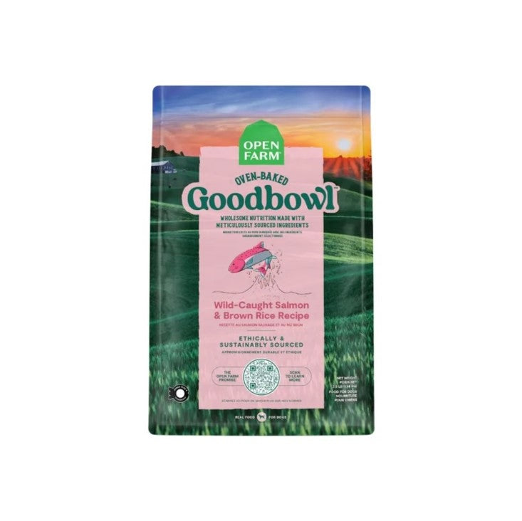 Open Farm Goodbowl Wild-Caught Salmon & Brown Rice Recipe Dry Dog Food