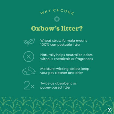 Oxbow Eco-Straw Wheat Straw Litter (20lb)