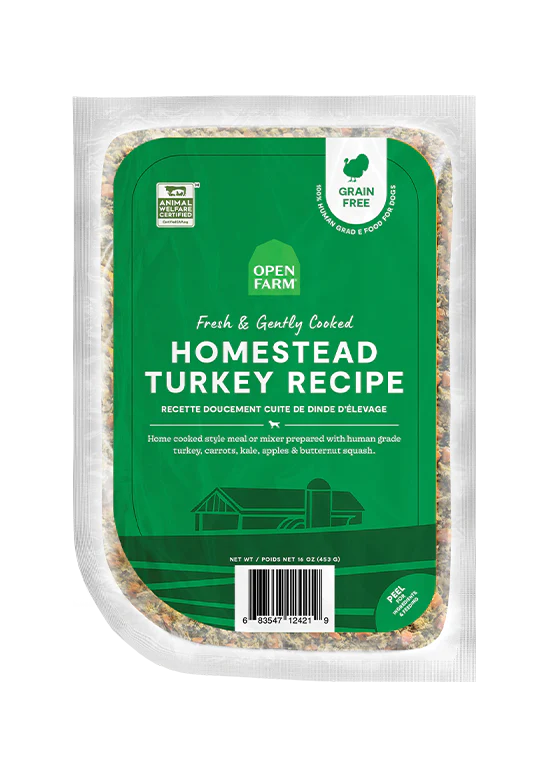 homestead turkey openfarm montreal ndg saint henir cooked dog food fresh 