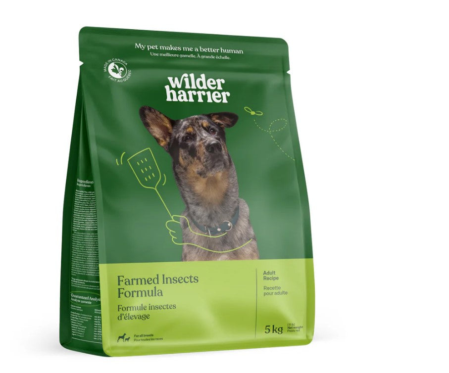 Nourriture sèche pour chiens Wilder Harrier Farmed Insects Formula