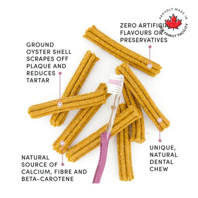 Crumps' Naturals Plaque Busters Original Dental Sticks for Dogs