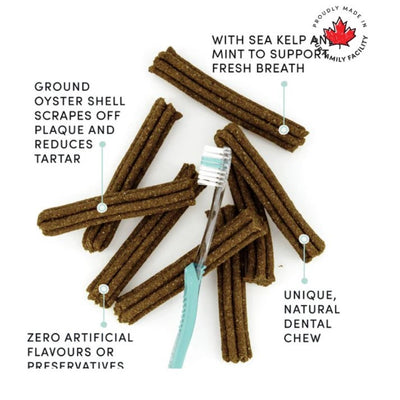 Crumps' Naturals Plaque Busters Advanced Double Fresh Dental Sticks for Dogs