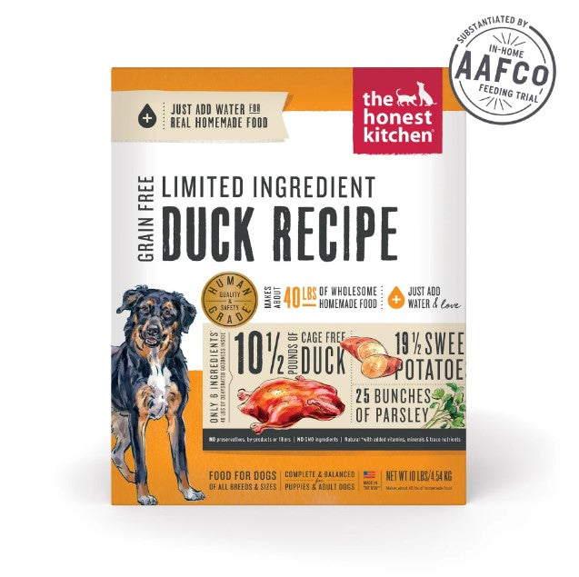 The Honest Kitchen Limited Ingredient Duck Recipe Dog Food