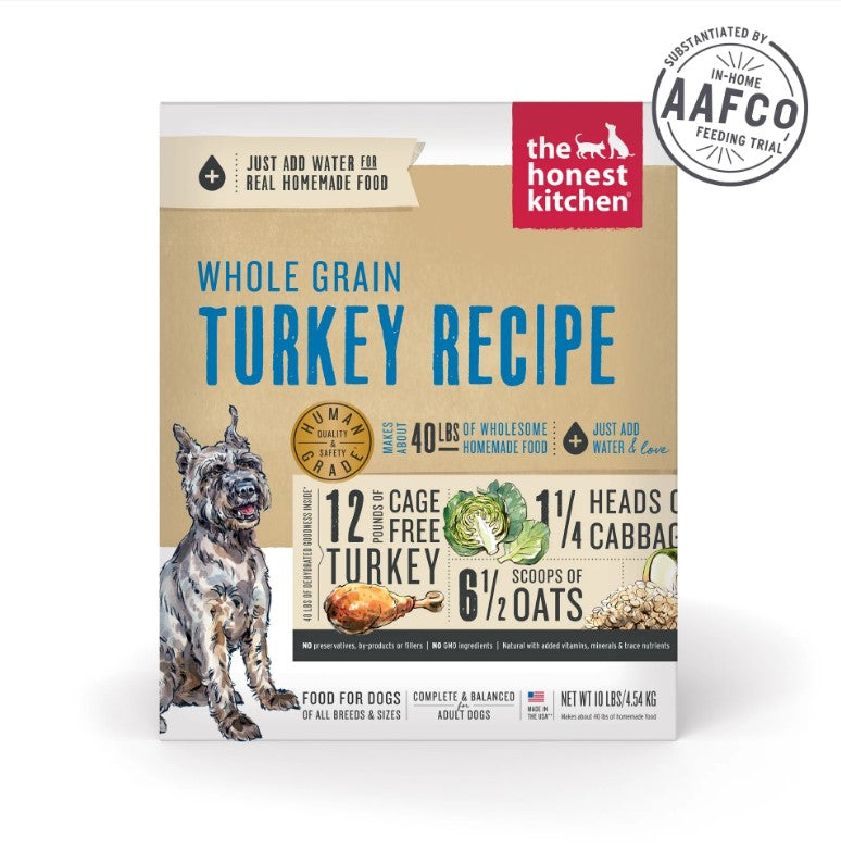 The Honest Kitchen Whole Grain Turkey Recipe Dog Food