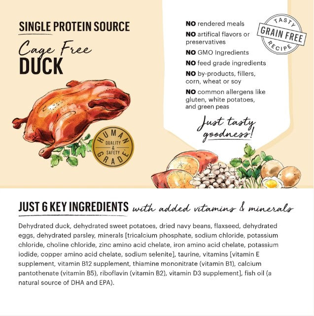 The Honest Kitchen Limited Ingredient Duck Recipe Dog Food