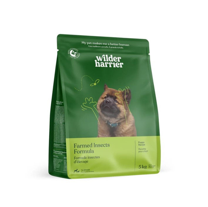 Nourriture sèche pour chiens Wilder Harrier Farmed Insects Formula