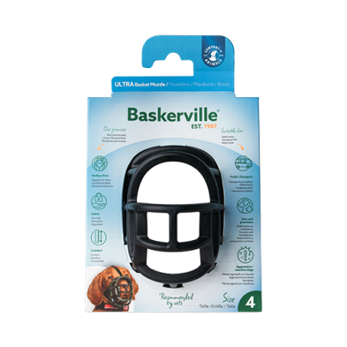 Company of Animals Baskerville Ultra Muzzles (Black)