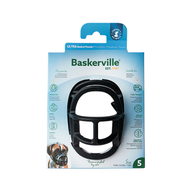 Company of Animals Baskerville Ultra Muzzles (Black)