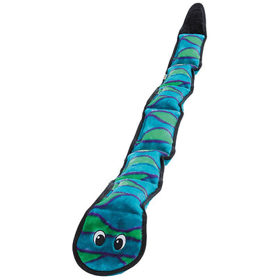 Outward Hound - Invincibles Snake 6 Squeakers Dog Toy