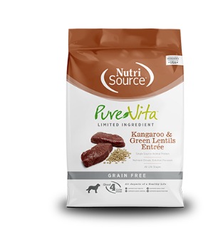 Nutrisource Purevita Kangourou et Lentilles Chiens