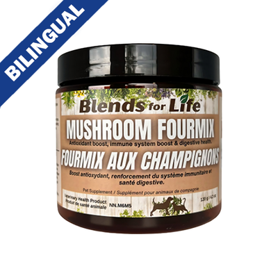 Blends for Life - Mushroom Fourmix Health Supplement Dogs and Cats 120g