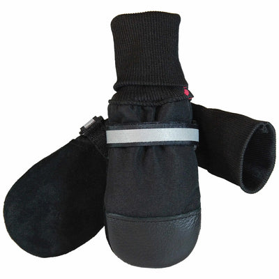 Muttluks : Bottes de luxe doublées en polaire pour chiens (paquet de 4)