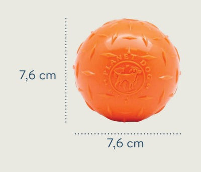 DURABLE TREAT-DISPENSING DOG TOY: orbee toy ball 
