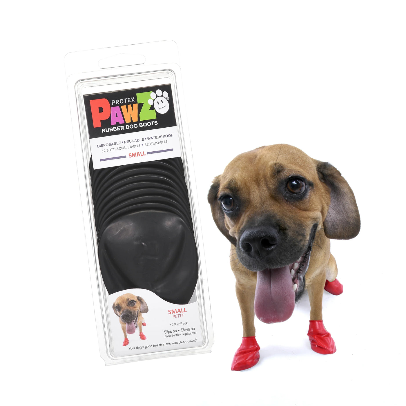 Pawz - Bottes en caoutchouc pour chien