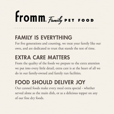 Fromm Pâté Wet Food for Dogs