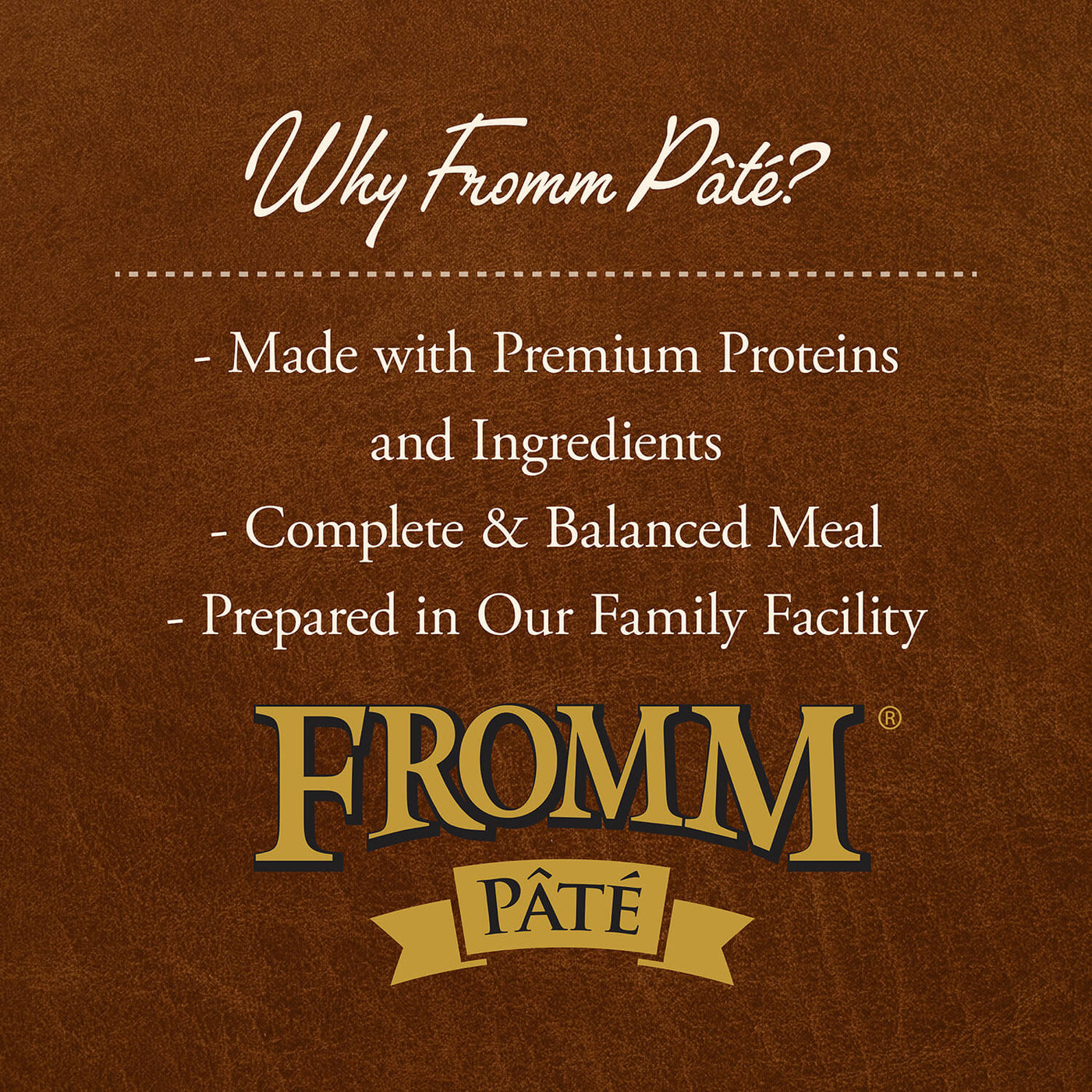 Fromm Pâté Wet Food for Dogs