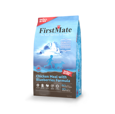 firstmate small breed bites chicken and blueberry